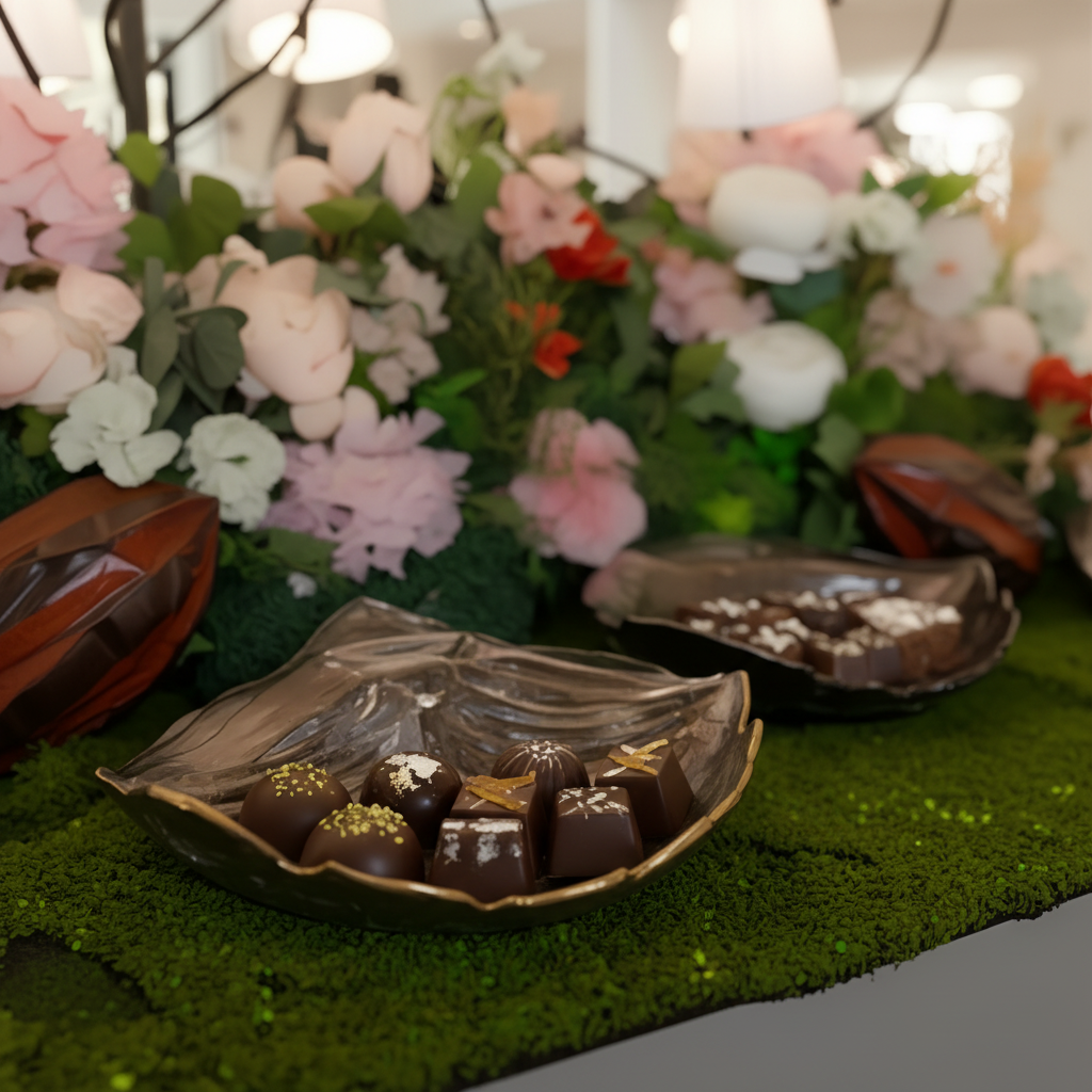 Chocolate Detail Close-up