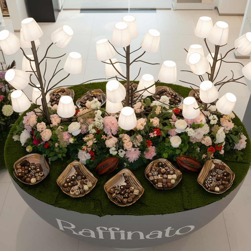 Chocolate Setup Overhead