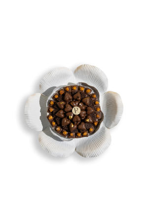 Chocolate Flower Tray (Medium)