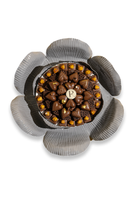 Chocolate Flower Tray (Small)