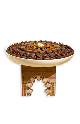 Chocolate tray with stand 1 kg